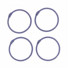 Кольца для альбомов Фиолетовое 4.5 см, 4 шт.