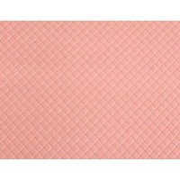 Кожа искусственная "Плетенка" розовый, 20*30 см