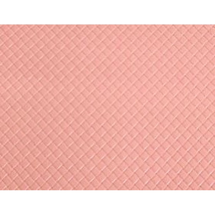 Кожа искусственная "Плетенка" розовый, 20*30 см