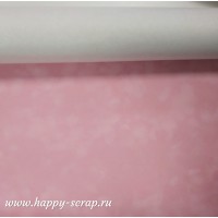 Переплетный флокированный материал Денель св.розовый, 50*50 см