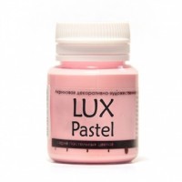 Краска акриловая LuxPastel Розовый пастель, 20 мл
