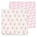 Бумага для скрапбукинга Королевский фламинго, 30.5х30.5 см 2655787