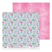 Бумага для скрапбукинга Розовый фламинго, 30.5х30.5 см 2655829