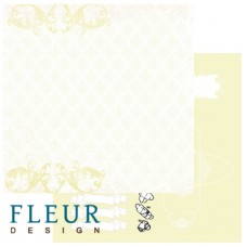 Лист двусторон. бумаги от FLEUR design Коробочка 190 гр/м 30х30 см (FD1001305)