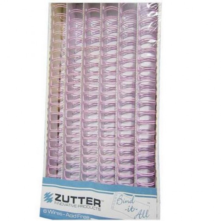 Набор пружин розовый Zutter 2767 1,27см 1/2 B-Pink Owires 6шт/уп