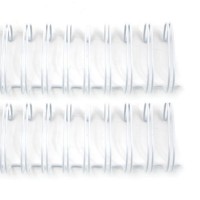 Пружины для брошюровщика We R Memory Keepers (Ø3,18см, 2шт.), цвет: белый