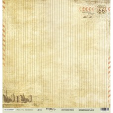 Лист одн.стр. бумаги 30x30 от Scrapmir Драйв из коллекции Мистер Винтаж(SM1500004)