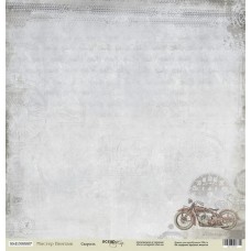 Лист одн.стр. бумаги 30x30 от Scrapmir Скорость из коллекции Мистер Винтаж(SM1500007)