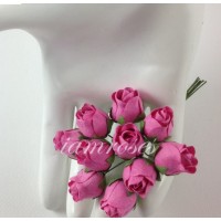 Бутон розы 2 см, розовый