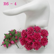 Роза 2,5 см, Пурпурный