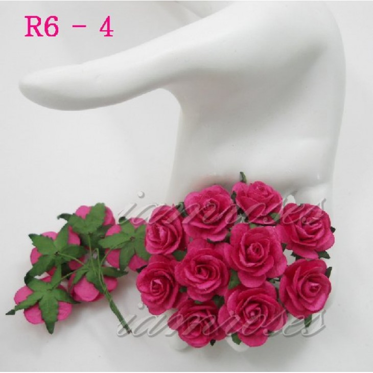 Роза 2,5 см, Пурпурный